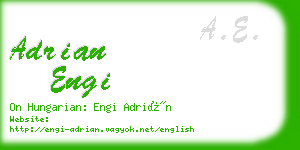 adrian engi business card